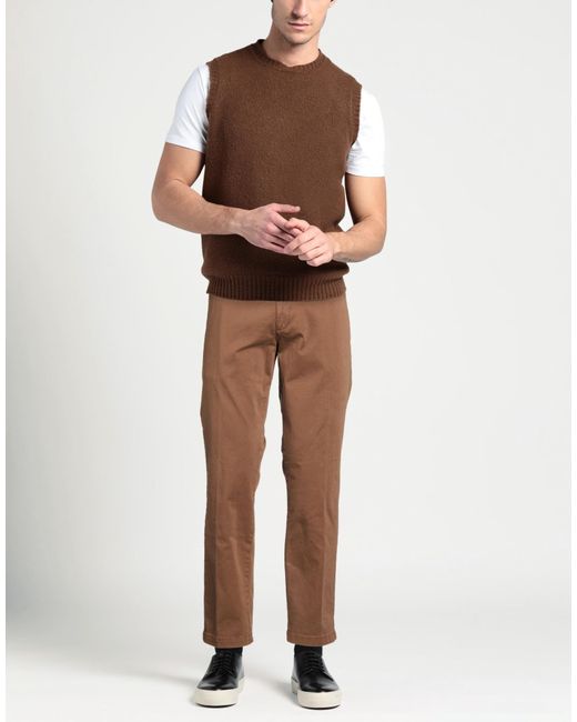 PHILOTINTO Brown Trouser for men