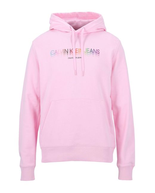 Sudadera Calvin Klein de hombre de color Rosa | Lyst