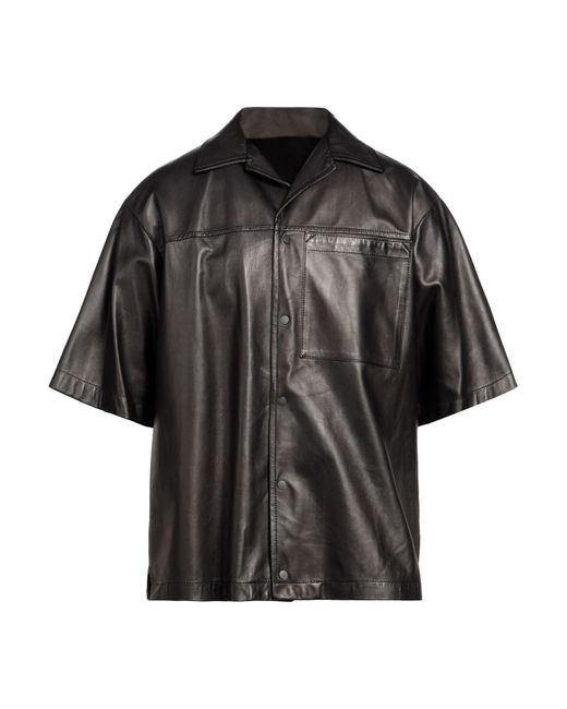Salvatore Santoro Black Shirt for men