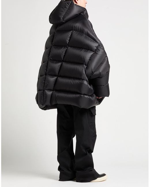 Rick Owens Black Puffer Polyamide for men