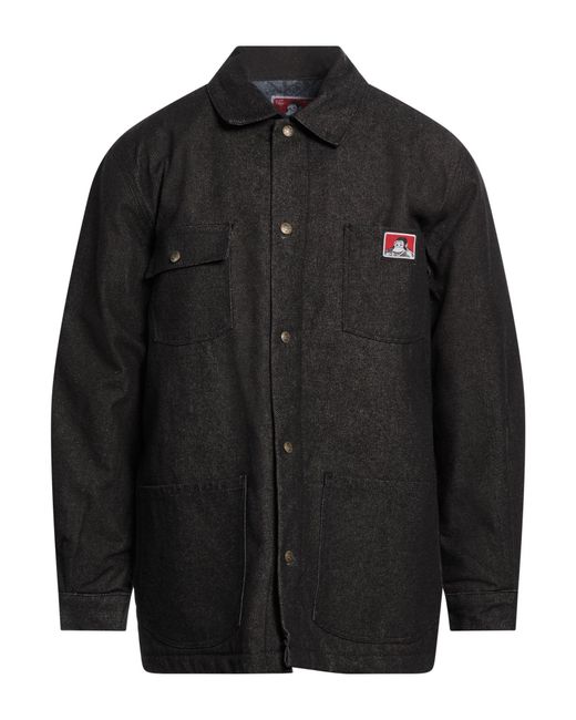 Ben Davis Work Clothes Black Denim Outerwear for men