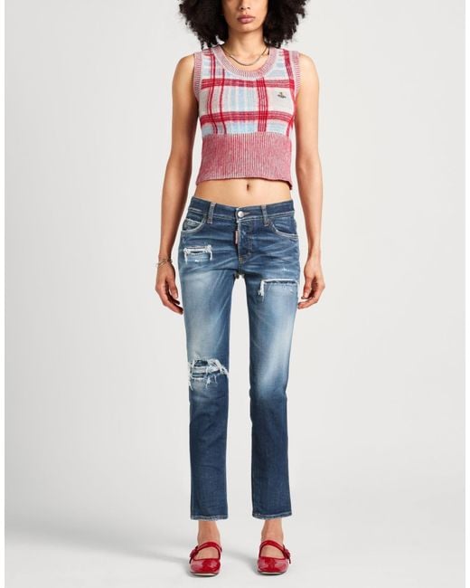DSquared² Blue Jeans Cotton, Elastane