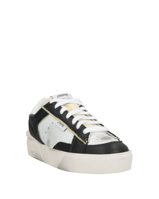 Strype Black Sneakers