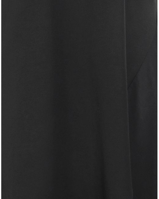 Uma Wang Black Midi Dress Viscose, Cotton