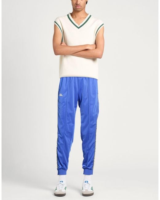Kappa Blue Pants Polyester for men