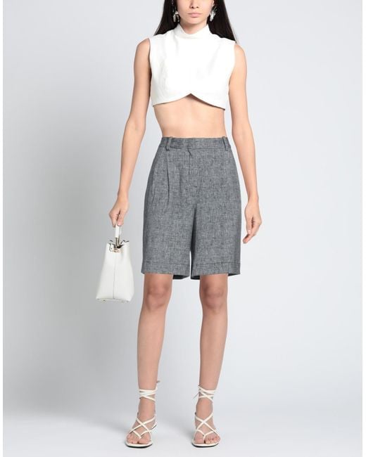 Circolo 1901 Gray Shorts & Bermuda Shorts