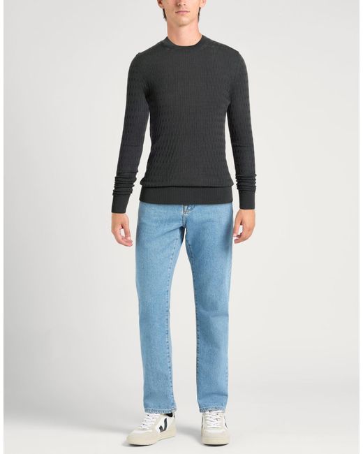 Pullover Alpha Studio pour homme en coloris Black