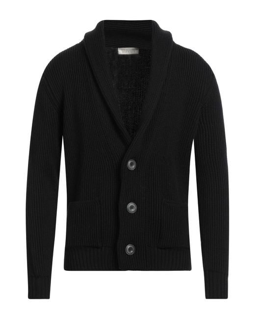 FILIPPO DE LAURENTIIS Black Cardigan for men
