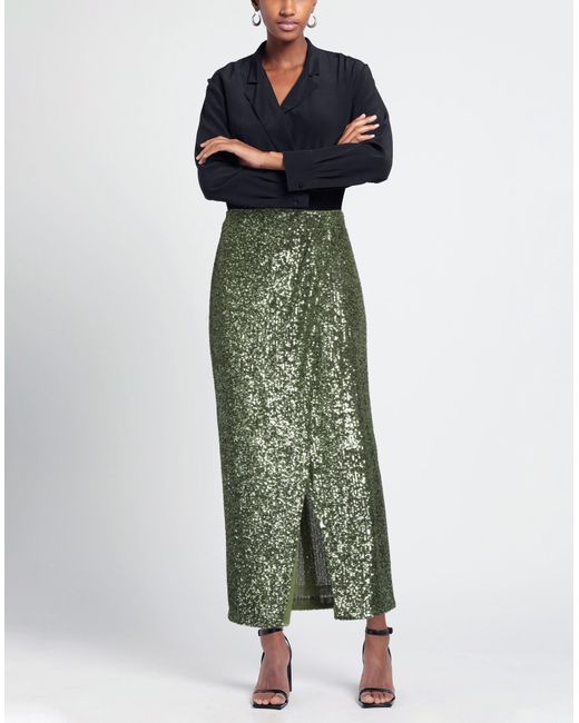 Nenette Green Maxi Skirt
