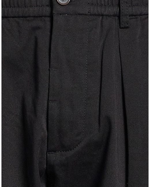Universal Works Black Pants Cotton for men