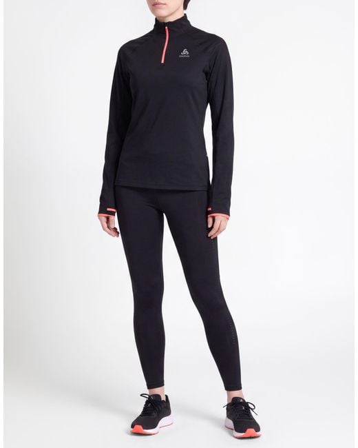 Odlo Black T-Shirt Polyester, Elastane