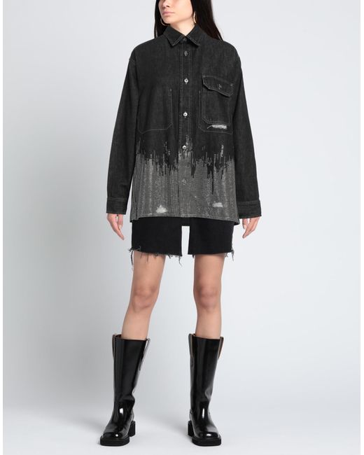 J.W. Anderson Black Denim Shirt