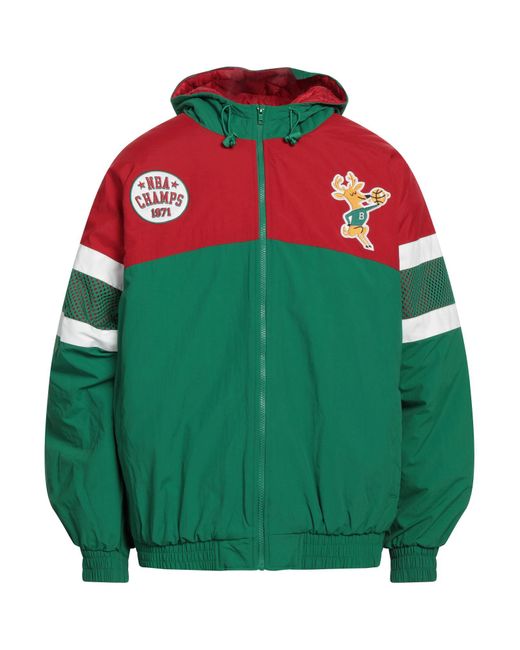 Mitchell & Ness Green Jacket for men