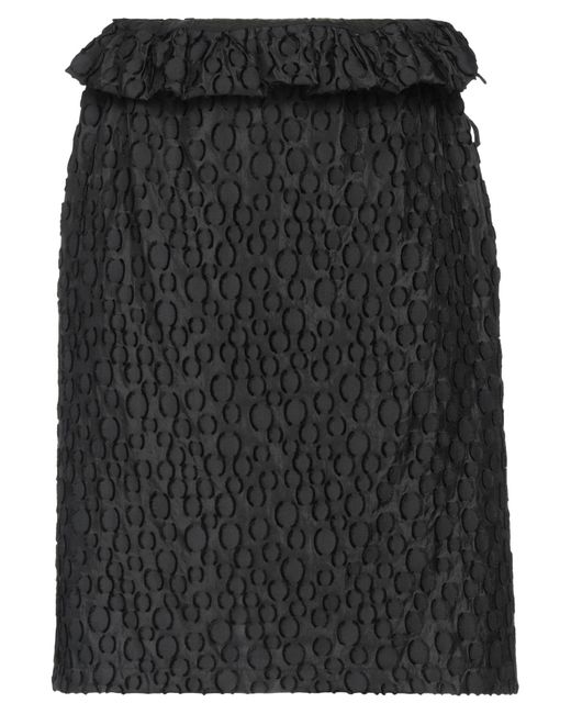 Dondup Black Midi Skirt