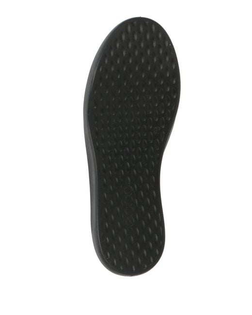 Ecco Black Sneakers Leather
