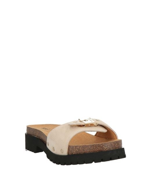 Scholl White Sandale