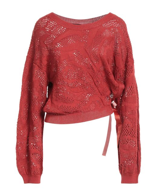 Just Cavalli Red Sweater