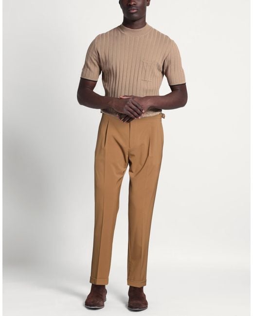 Pantalone di Montecore in Natural da Uomo