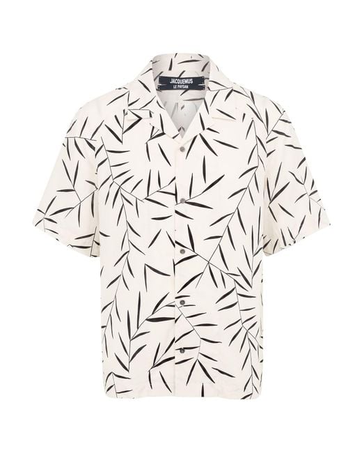 Jacquemus White Shirt Cotton for men