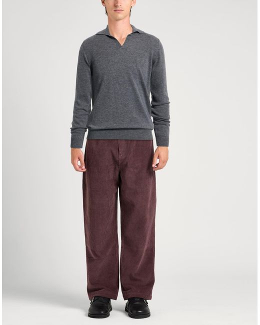 Alpha Studio Gray Sweater for men