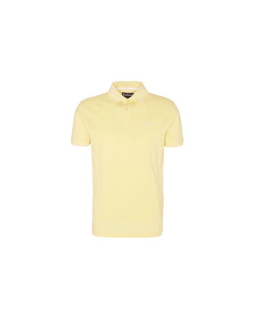 Barbour Poloshirt in Yellow für Herren