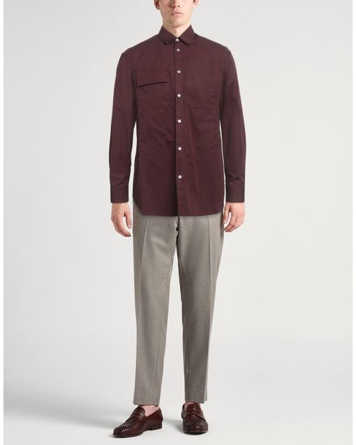 Jil Sander Purple Shirt for men