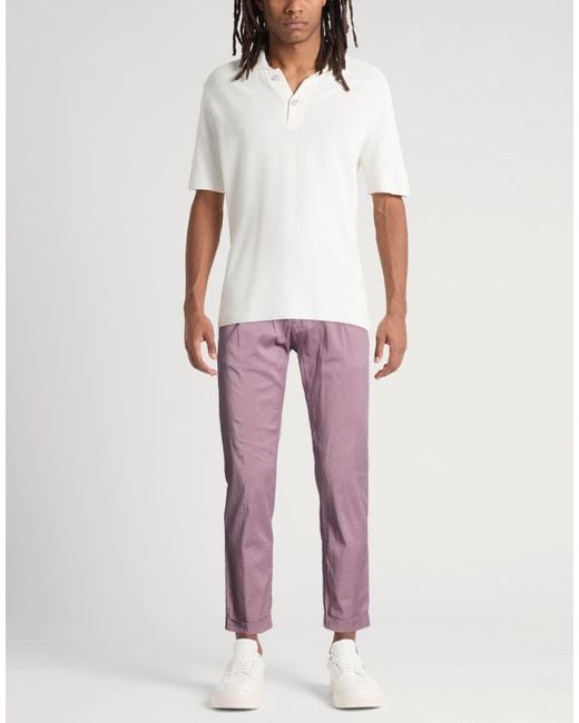 Berwich Red Pants for men
