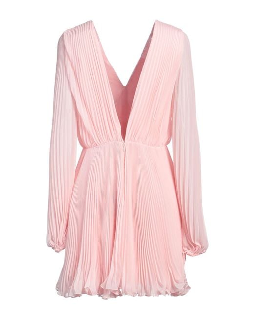 Max Mara Pink Mini Dress Polyester