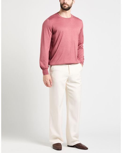 Brunello Cucinelli Pink Jumper for men