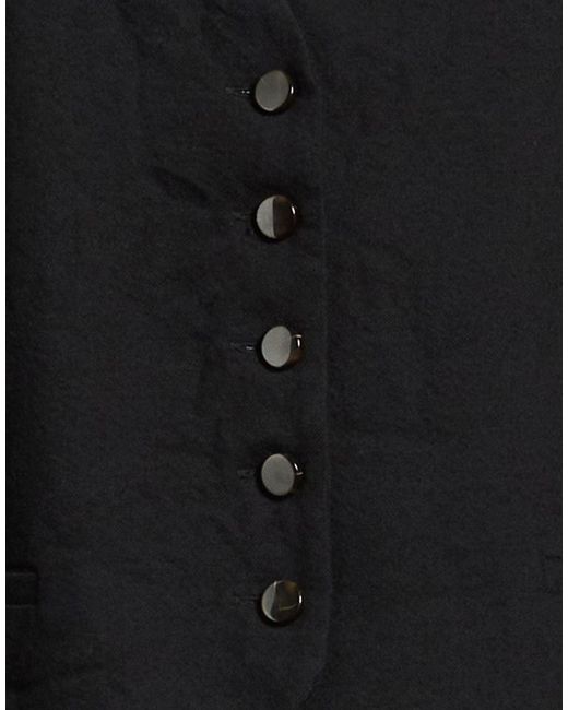 Alysi Black Top Virgin Wool, Elastane
