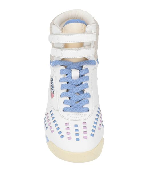 Autry Blue Sneakers Leather