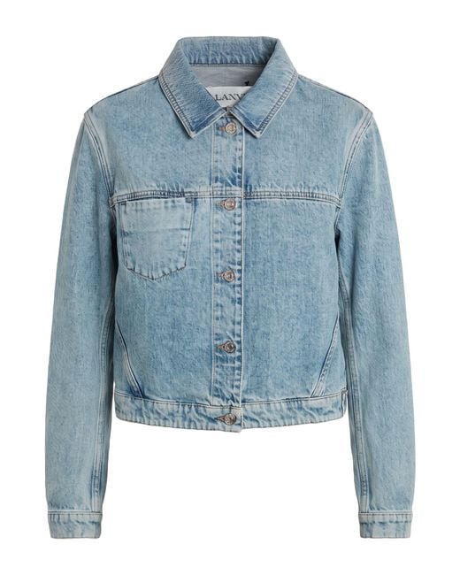 Lanvin Blue Denim Outerwear