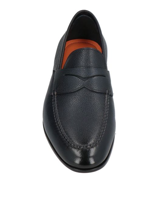 Santoni Gray Loafer for men