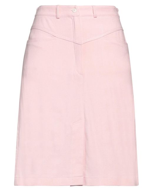 Paul & Joe Pink Knee Length Skirt