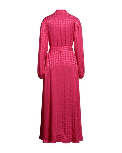 MSGM Red Maxi Dress