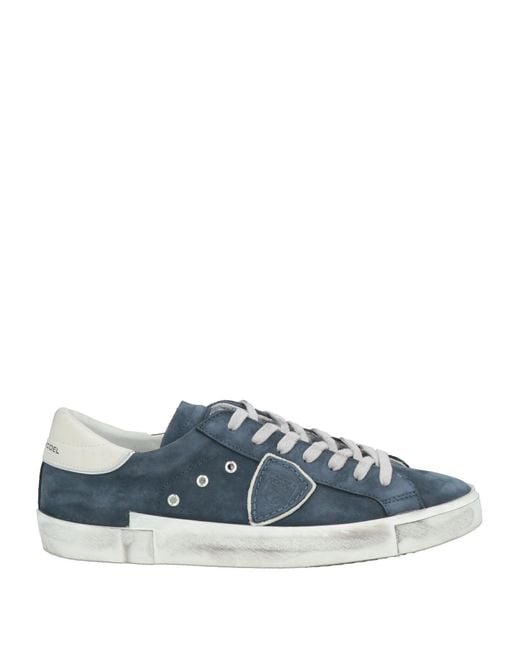 Philippe Model Blue Trainers for men