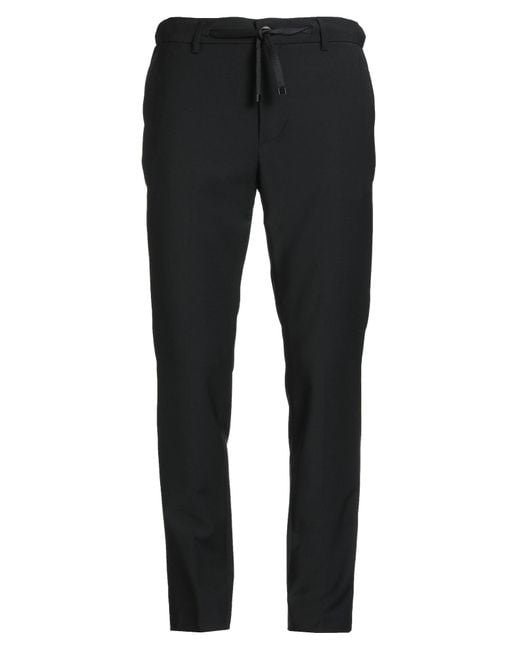 Brian Dales Black Pants Wool for men