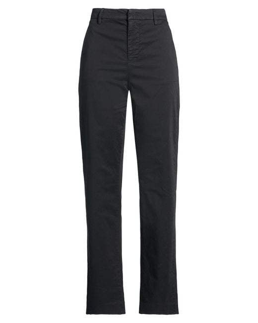 Dondup Black Pants Cotton, Elastane