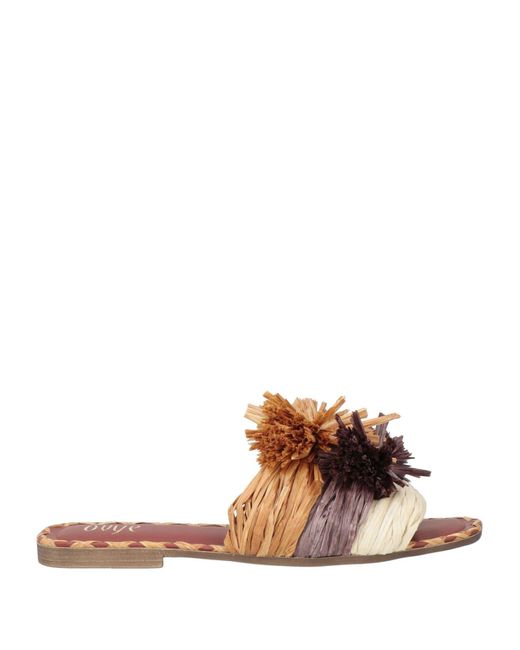 Ovye' By Cristina Lucchi Brown Sandals