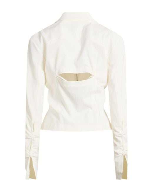Jacquemus White Blazer