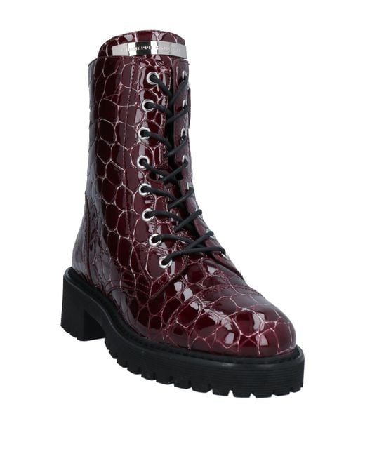 Giuseppe Zanotti Purple Ankle Boots