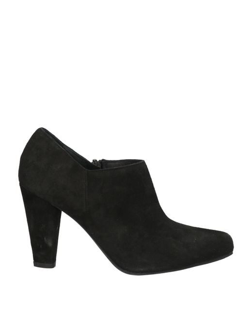 Sgn Giancarlo Paoli Black Ankle Boots