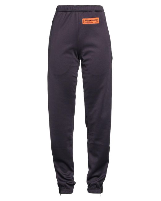 Heron Preston Blue Pants Polyester, Cotton, Polyamide