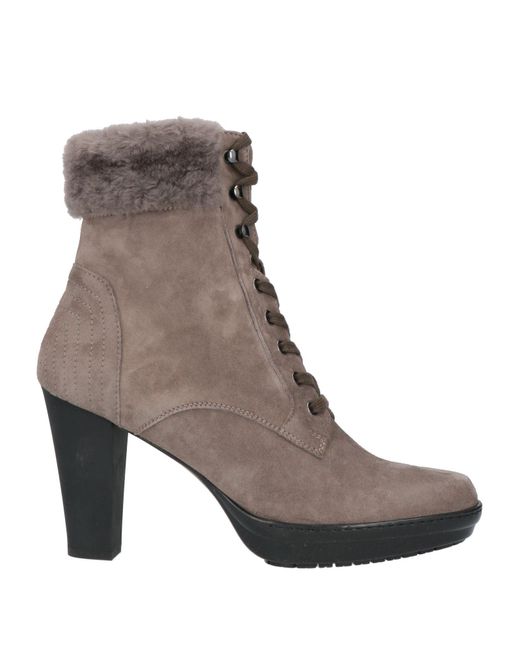 Triver Flight Brown Ankle Boots
