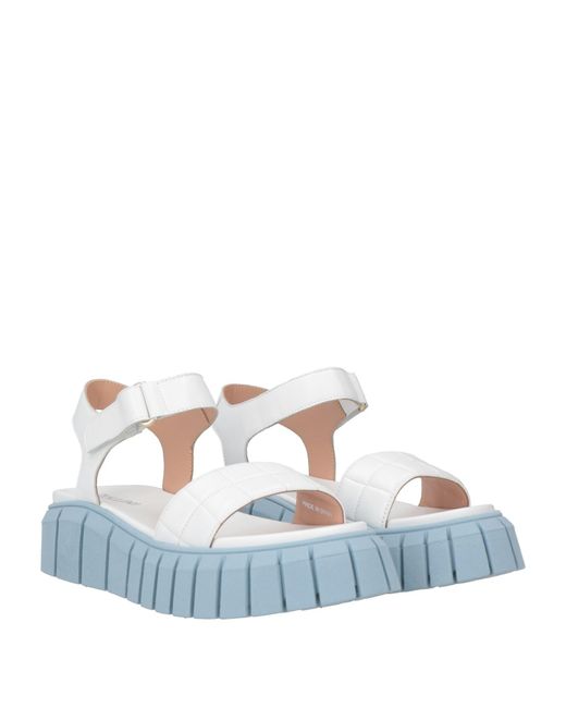 Pollini Blue Sandals