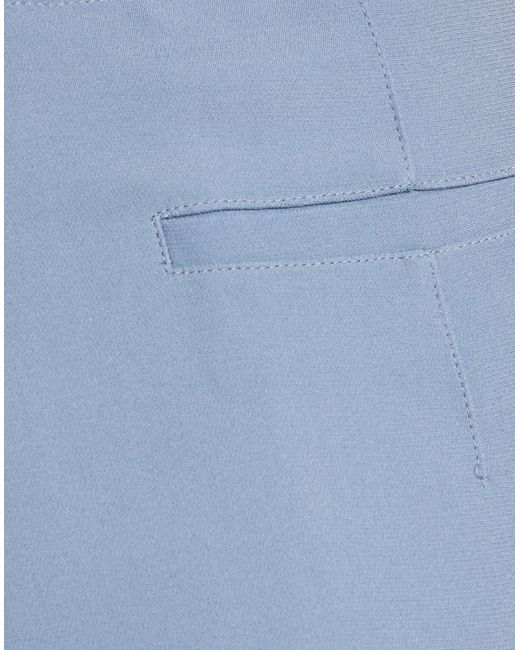 Giorgio Armani Blue Pants Viscose, Silk