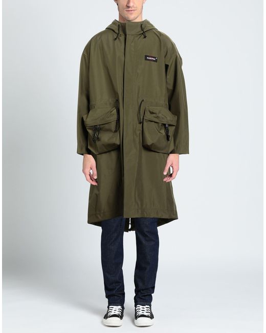 Undercover Green Overcoat & Trench Coat for men