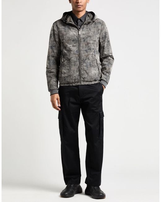 Moorer Gray Jacket Polyester for men