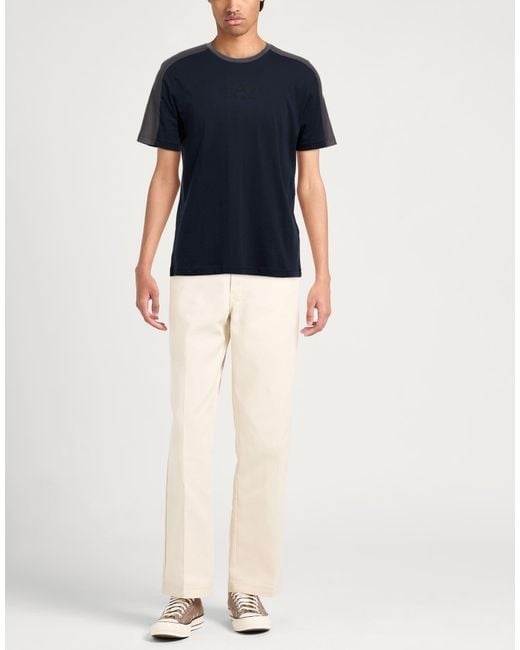 EA7 Blue T-Shirts for men
