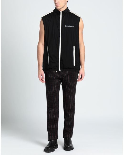 Palm Angels Black Jacket for men